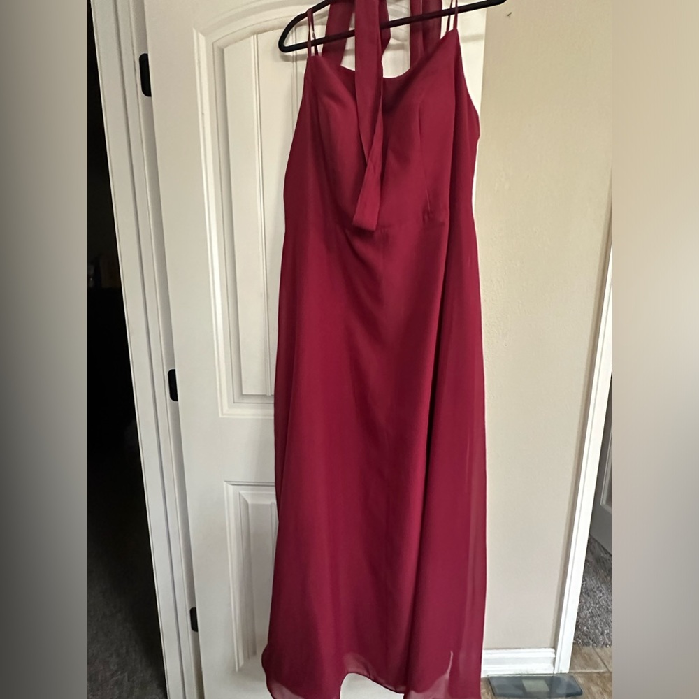 Burgundy Formal Dress. Mother of the Groom/Bridesmaid. New with tags